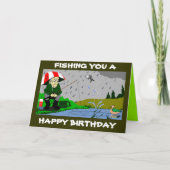 VISSERS VERJAARDAG KAART (Voorkant)