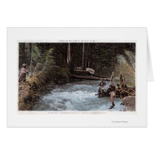 Vissers Visten op Commonwealth Creek (Voorkant Horizontaal)