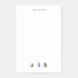 Vissers vliegen post-it® notes