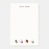 Vissers  vliegen post-it® notes (Voorkant)