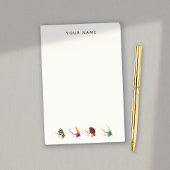 Vissers  vliegen post-it® notes