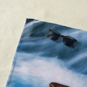 Vissers vliegen vliegend vliegen regenboogforel bl strandlaken (In situ)