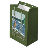 Vissers - West-geelsteen, Montana Medium Cadeauzakje (Achterkant Gekanteld)