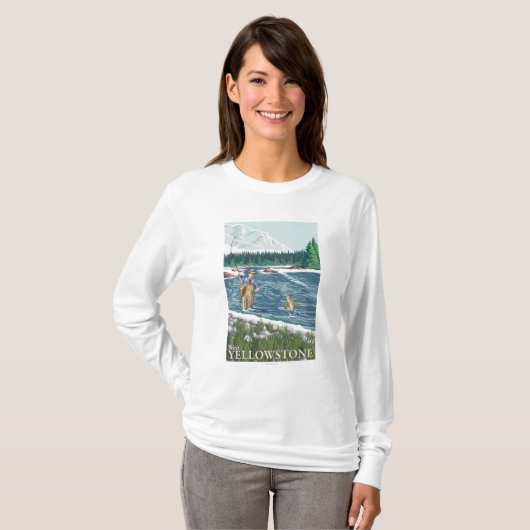 Vissers - West-geelsteen, Montana T-shirt (Voorkant volledig)