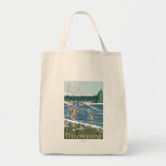 Vissers - West-geelsteen, Montana Tote Bag (Voorkant)
