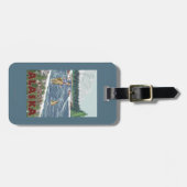 Vissers - Yukon, Alaska Bagagelabel (Voorkant horizontaal)