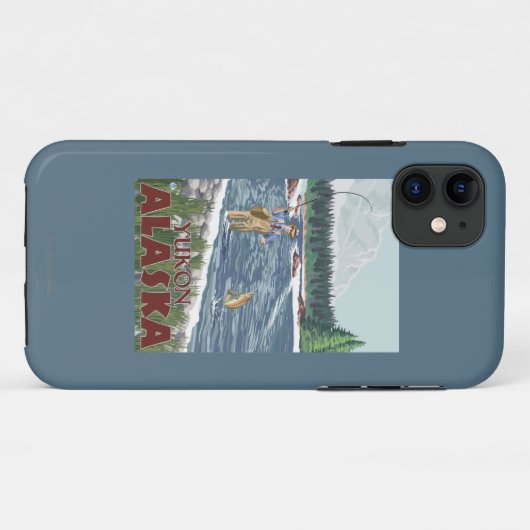 Vissers - Yukon, Alaska Case-Mate iPhone Case (Achterkant (horizontaal))