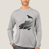 Vissers zijn cool Tri-Blend shirt (Voorkant volledig)