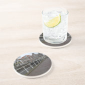 Vissersbocht, Haarlem Zandsteen Onderzetter (Zijkant)