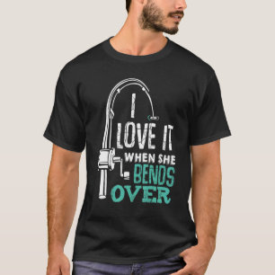 Vissersboot Draaiende Ventilator Visser Vakantie T-shirt