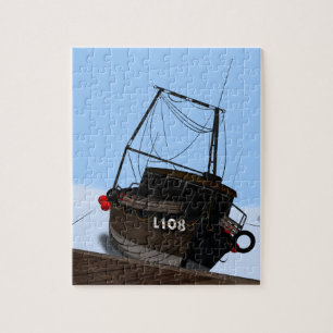 Vissersboot Legpuzzel