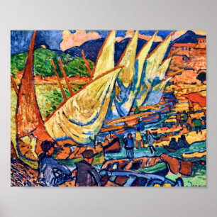 Vissersboten, Collioure Andre Derain Poster