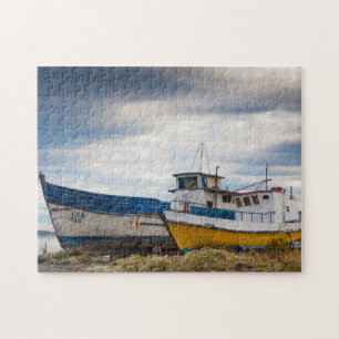 Vissersboten Legpuzzel