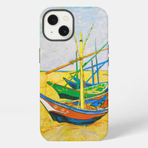 Vissersboten op het strand bij Saintes-Maries iPhone 13 Hoesje