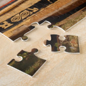 Vissersboten Van Ghana Legpuzzel (Zijkant)