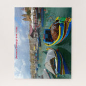 Vissersboten van Malta. Legpuzzel (Verticaal)