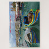 Vissersboten van Malta. Legpuzzel (Verticaal)