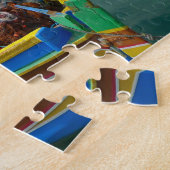 Vissersboten van Malta. Legpuzzel (Zijkant)