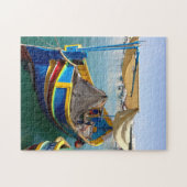 Vissersboten van Malta. Legpuzzel (Horizontaal)