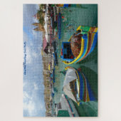 Vissersboten van Malta. Legpuzzel (Verticaal)