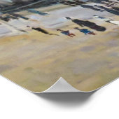 Vissersboten verlaten de haven | Claude Monet Poster (Hoek)