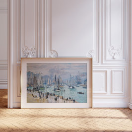 Vissersboten verlaten de haven | Claude Monet Poster