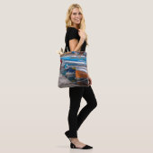 VissersbotenCanvas tas (Op model)