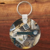 Vissersdek sleutelhanger (Voorkant)