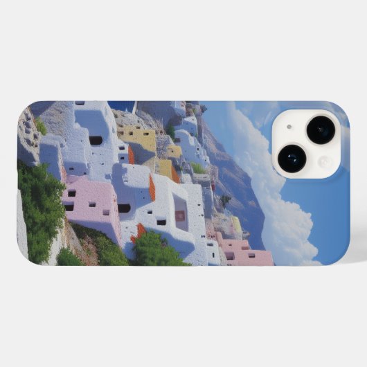 vissersdorp Case-Mate iPhone case (Achterkant (horizontaal))