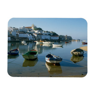 Vissersdorp Ferragudo, Algarve, Portugal Magneet