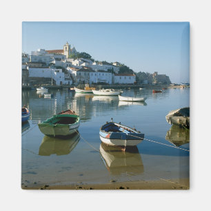 Vissersdorp Ferragudo, Algarve, Portugal Magneet