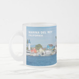Vissersdorp - Marina Del Rey, CA Matglas Koffiemok