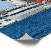 Vissersdorp - Marina Del Rey, CA Poster (Hoek)