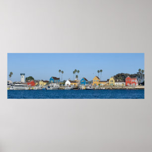 Vissersdorp - Marina Del Rey, CA Poster