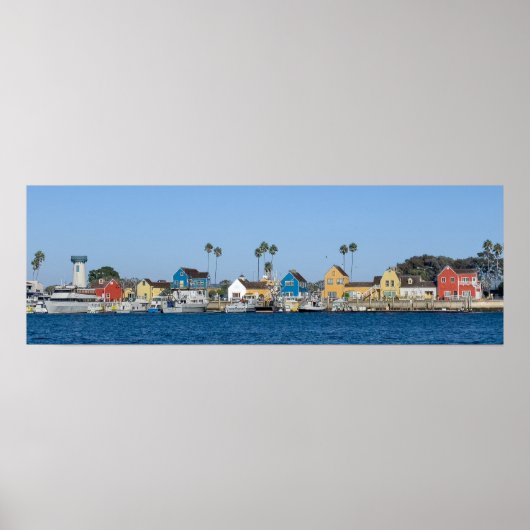 Vissersdorp - Marina Del Rey, CA Poster (Voorkant)