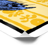 Vissershaak - Pop Gothic Nightmare Surreal Art Perfect Poster (Hoek)