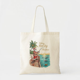 Vissershas Kerstmis met Sinterklaas Tote Bag