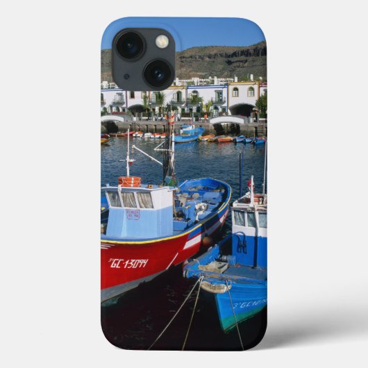 Vissershaven, Puerto de Mogan, Gran Canaria, Case-Mate iPhone Case (Achterkant)