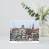 Vissershaven Uitzicht, Vlissingen, Nederland Briefkaart (Staand voorkant)