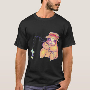 Vissersluiaardtekening T-shirt