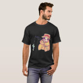 Vissersluiaardtekening T-shirt (Voorkant volledig)