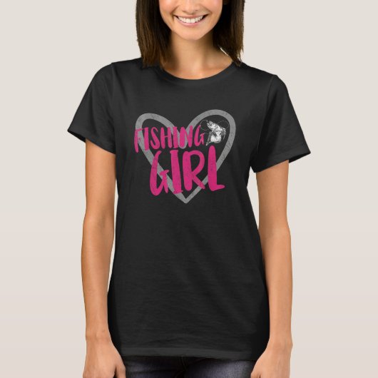 Vissersmeisjeshart T-shirt (Voorkant)