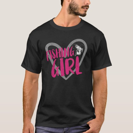 Vissersmeisjeshart T-shirt (Voorkant)