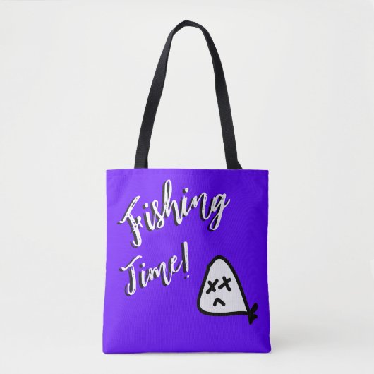 visserstijd! tote bag (Voorkant)