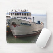 Vissersvaartuig voor de noordwestelijke krab muismat (Met muis)