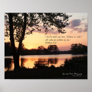 Vissersvaartuigen van Mannen Poster