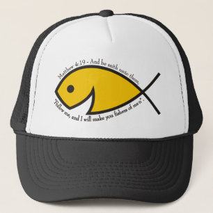 Vissersvaartuigen voor de Man - Matthew 4:19 Trucker Pet