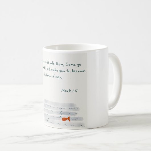 Vissersvaartuigen voor de mok van mannen (Voorkant rechts)