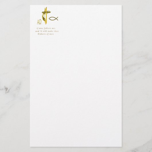 Vissersvaartuigen voor Mannen Briefpapier (Voorkant)