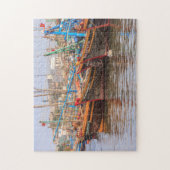Vissersvloot Legpuzzel (Verticaal)